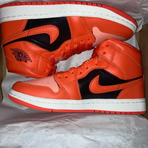 Jordan | Shoes | Womans Air Jordan Mid Se Rush Orange | Poshmark display picture 1